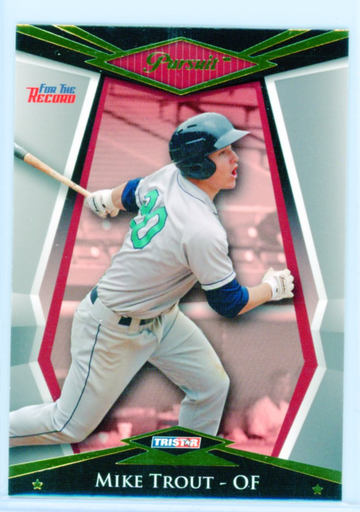 2011 Tristar Pursuit #1 Mike Trout Gold!