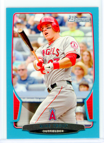 2013 Bowman #121 Mike Trout Blue!