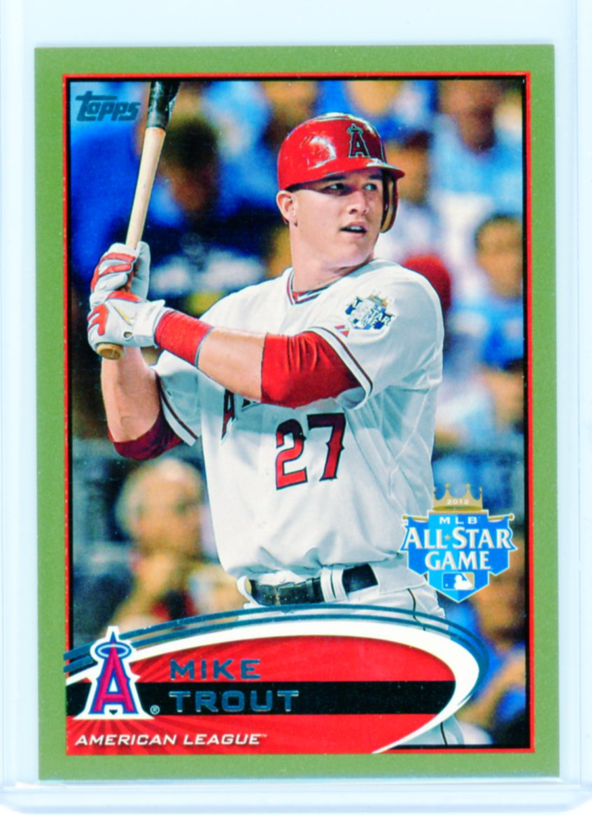2012 Topps Update #US144 Mike Trout GOLD!