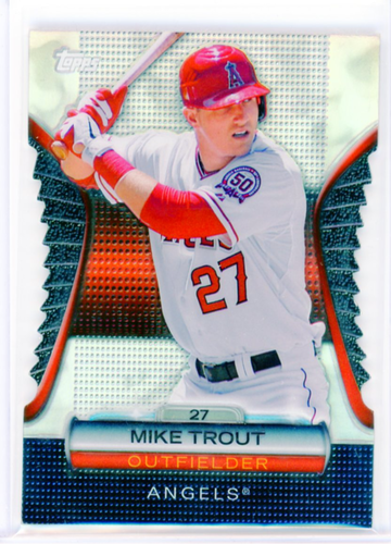 2012 Topps Golden Moments Die cuts #GMDC-77 Mike Trout
