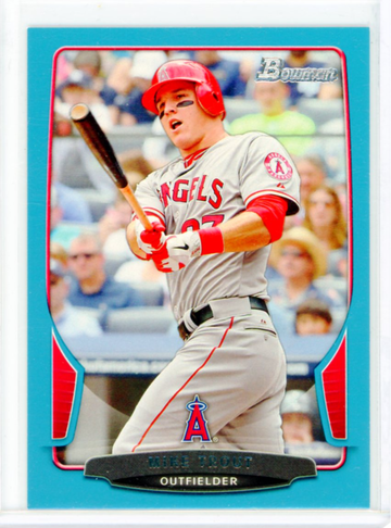 2013 Bowman #121 Mike Trout Blue!