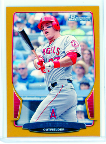 2013 Bowman #121 Mike Trout Orange!
