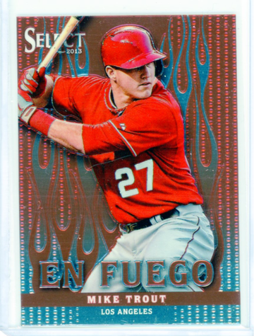 2013 Select En Fuego #EF2 Mike Trout