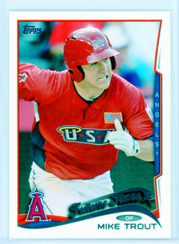 2014 Topps #1C Mike Trout Future Stars!