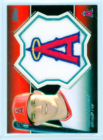 2013 Topps Manufactured Commemorative Patch #CP-3 Mike Trout