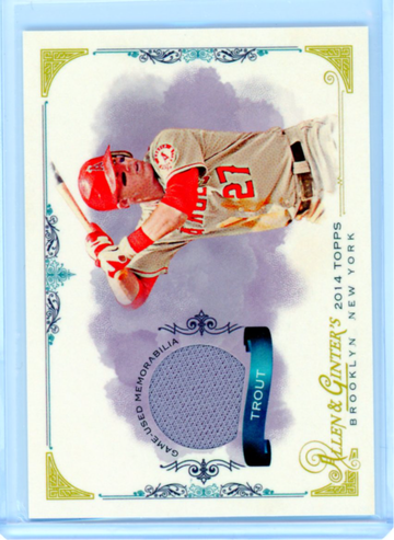 2014 Topps Allen & Ginter #FSR-MT Mike Trout Relic