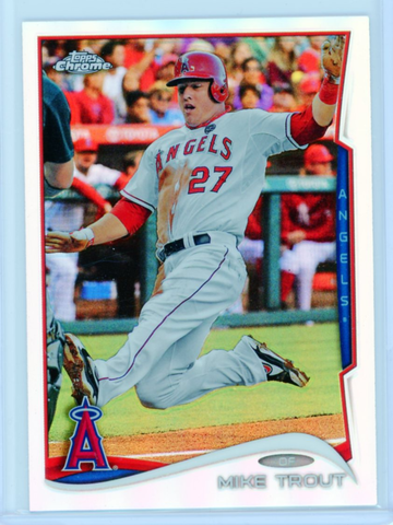 2014 Topps Chrome #1 Mike Trout Refractor