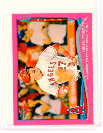 2014 Topps Mini #364 Mike Trout Pink!