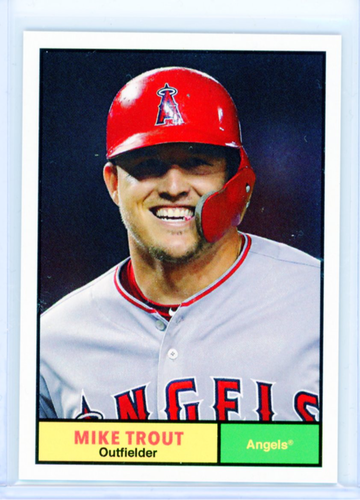 2018 Topps Throwback Thursday #185 Mike Trout