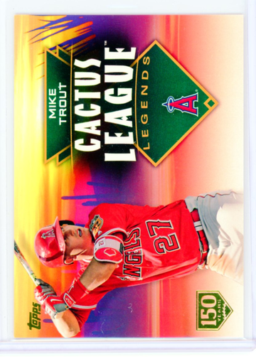 2019 Topps Cactus League Legends CLL-2 Mike Trout 150 Years