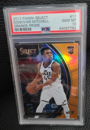 2017 Panini Select Orange Prizm /75  PSA 10