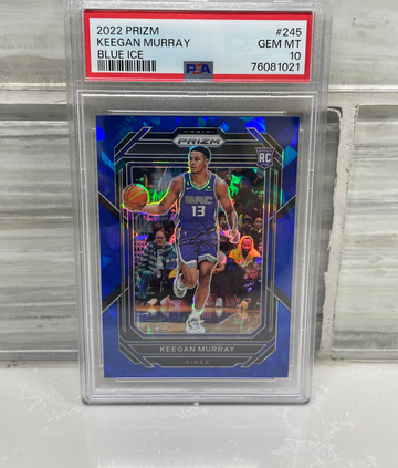 2022 Prizm Keegan Murray Blue Ice /125 PSA 10