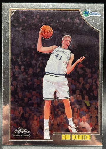 1998-99 Topps Chrome Dirk Nowitzki # 154