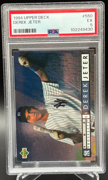 1994 Upper Deck Derek Jeter # 550 PSA 5