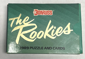 (1) 1989 Donruss "The Rookies" Set - Ken Griffey Jr., Sheffield, Deion, Martinez