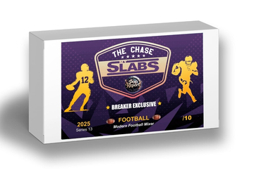 2025 MySlabs Repack Breaker Exclusive football case