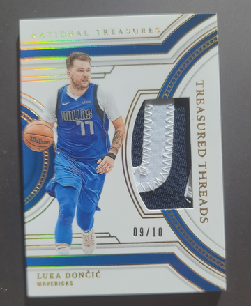2023 National Treasures Luka Doncic /10