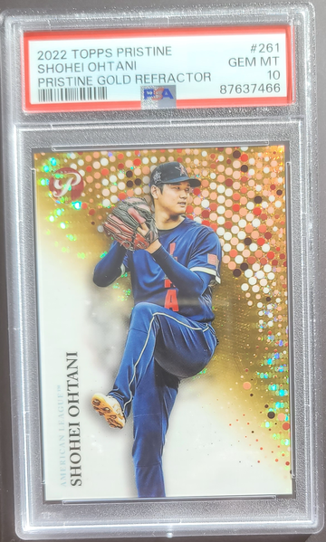 2022 Topps Pristine Shohei Ohtani gold /50