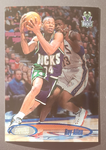 1998 Stadium Club One of a Kind Ray Allen /150