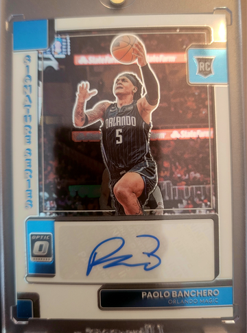 2022 Donruss Optic Paolo Banchero auto 
