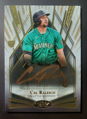 2022 Tier One Cal Raleigh RC auto /25