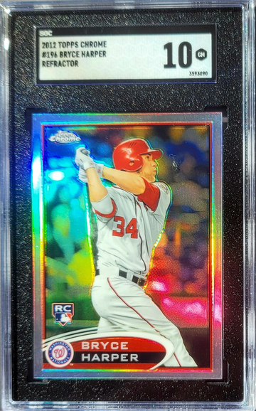 2012 Topps Chrome Bryce Harper refractor