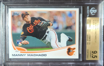 2013 Topps Manny Machado black jersey SSP