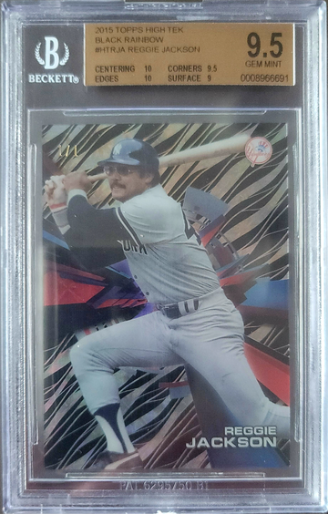 2015 Topps High tek Reggie Jackson 1/1