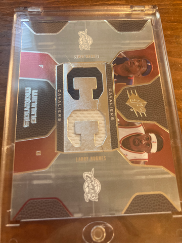 2007-08 SPx Winning Materials Combo LeBron James Larry Hughes #WMC-HJ Game Used