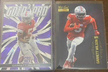 Garrett Wilson 2022 Goin Pro Crystal Blue 