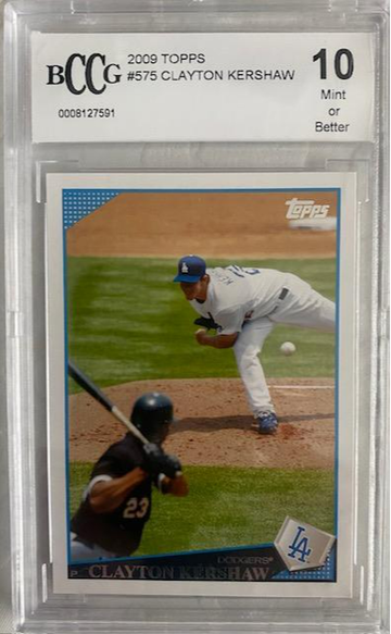 2009 Topps BccG Clayton Kershaw 10 & 48 card lot