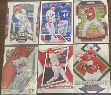 Mike Trout 6 Card Lot