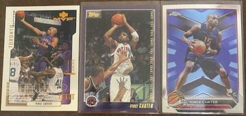 Vince Carter 3 Card Lot