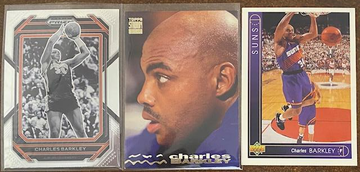 Charles Barkley 3 Card Lot