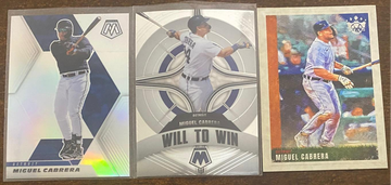 Miguel Cabrera 3 Card Lot