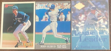 John Olerud 3 Card Lot