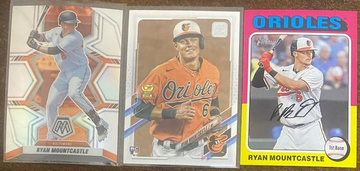 Ryan Mountcastle 3 Card lot