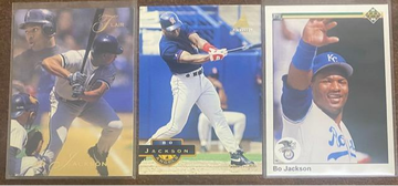 3 Card Bo Jackson lot