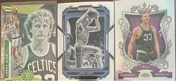 Larry Bird 3 Card Lot