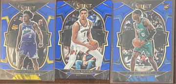 2022/23 Select Jalen Duran RC Michael Porter Jr & Collin Sexton