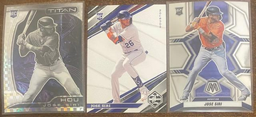 Jose Siri 3 Card Rookie Lot