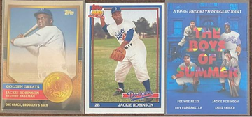 Jackie Robinson 3 card lot