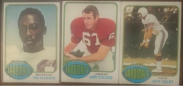 3 Card 1976 Topps St Louis Cardinals Lot