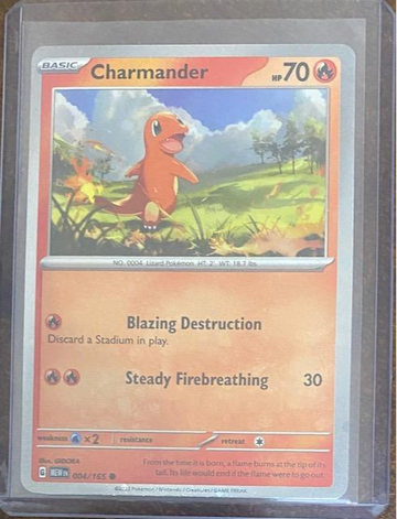 Charmander 4/165 Cosmo Holo Promo