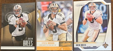 Drew Brees 3 Card Lot