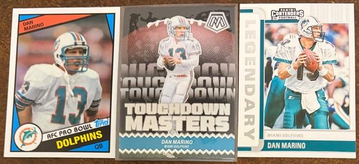 Dan Marino 3 Card Lot 
