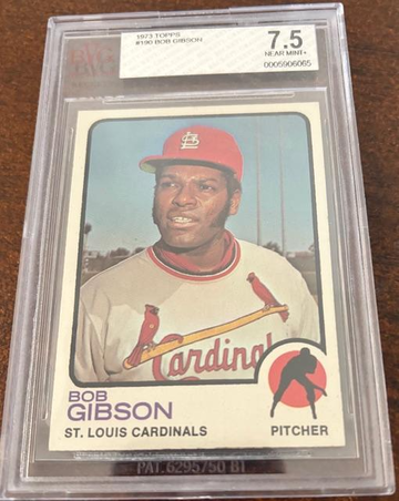 1973 Topps Bob Gibson BVG 7.5
