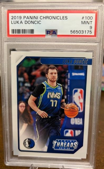Luka Doncic 2019 Threads PSA 9