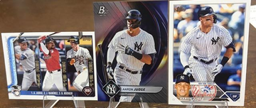 Aaron Judge 3 Card Lot
