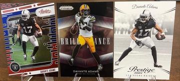 Davante Adamas 3 Card Lot 